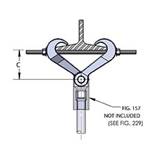 Malleable Iron Center Load Beam Clamp