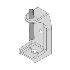 Electrical Rod Support Clamp